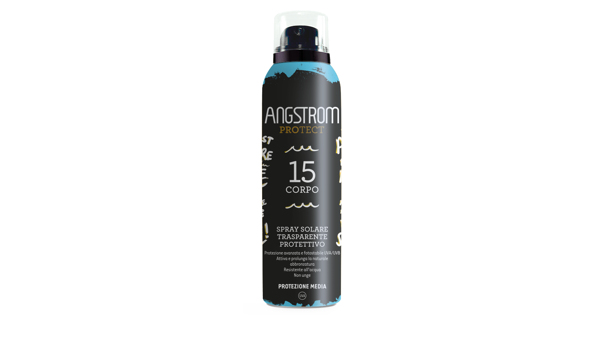Angstrom Protect Spray SPF15 Trasparente per il Corpo 150 ml